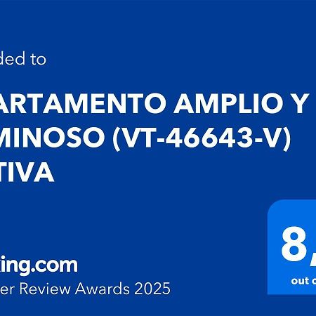 Apartamento Amplio Y Luminoso Xàtiva Buitenkant foto